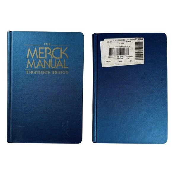 The Merck Manual of Diagnosis and Therapy, 18th Edition Hardback Book - Picture 7 of 7